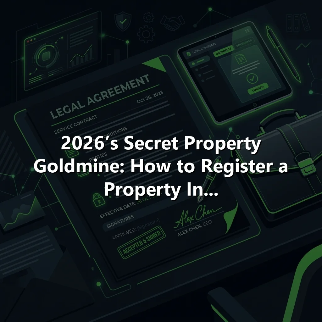 2026’s Secret Property Goldmine: How to Register a Property In...