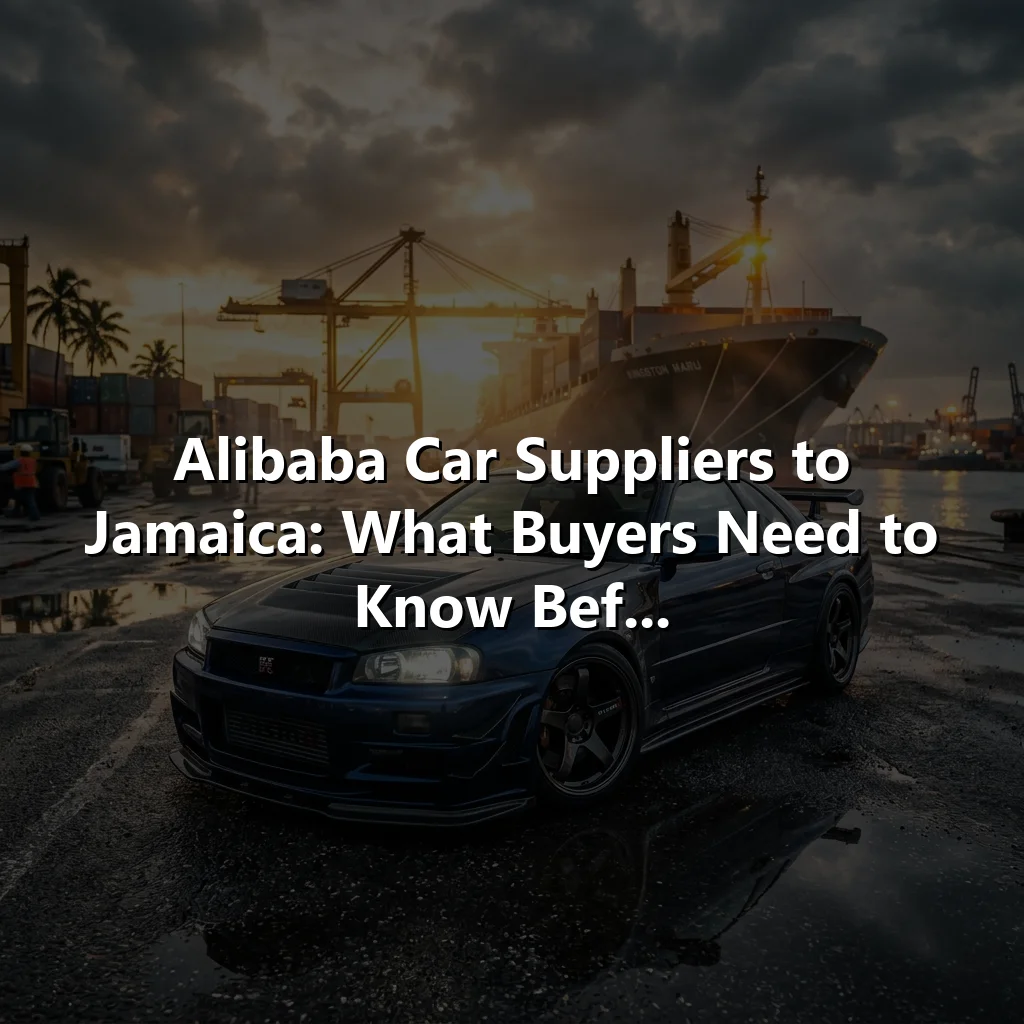 Alibaba Car Suppliers to Jamaica: What Buyers Need to Know Bef...
