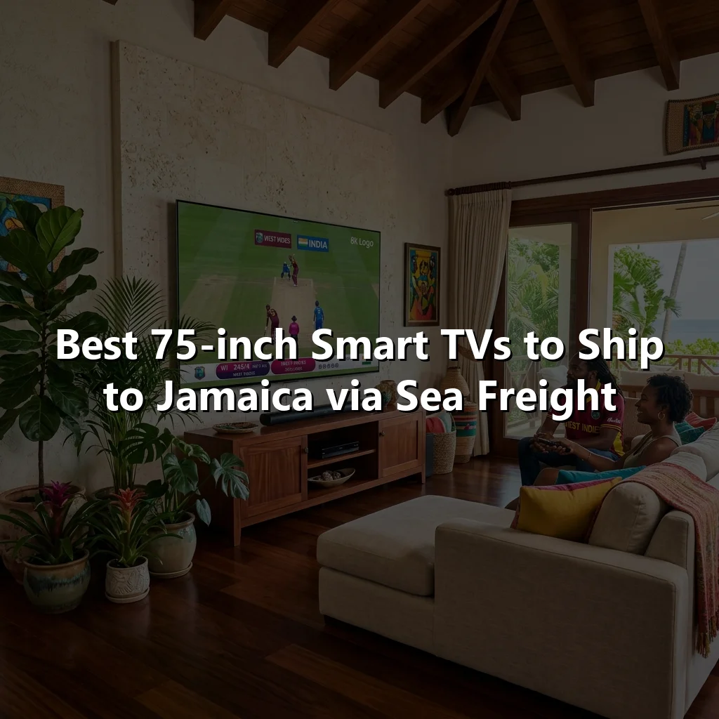 Best 75-inch Smart TVs to Ship to Jamaica via Sea Freight
