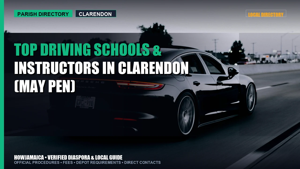 Top Driving Schools & Instructors in Clarendon (May Pen)
