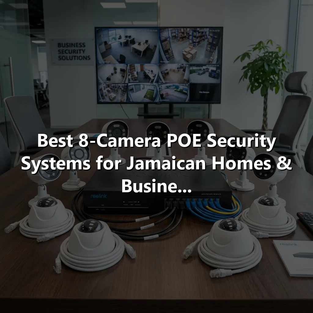 Best 8-Camera POE Security Systems for Jamaican Homes & Busine...