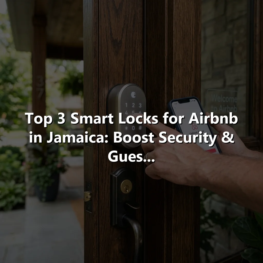 Top 3 Smart Locks for Airbnb in Jamaica: Boost Security & Gues...
