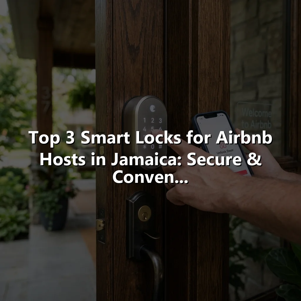 Top 3 Smart Locks for Airbnb Hosts in Jamaica: Secure & Conven...