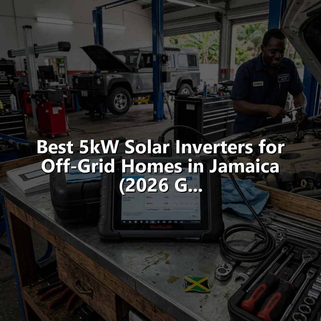 Best 5kW Solar Inverters for Off-Grid Homes in Jamaica (2026 G...