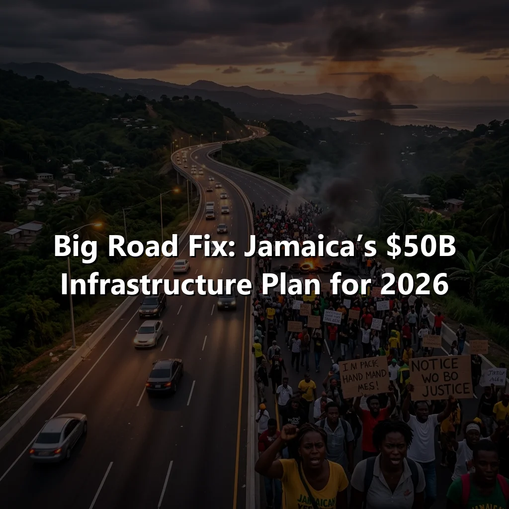 Big Road Fix: Jamaica’s $50B Infrastructure Plan for 2026