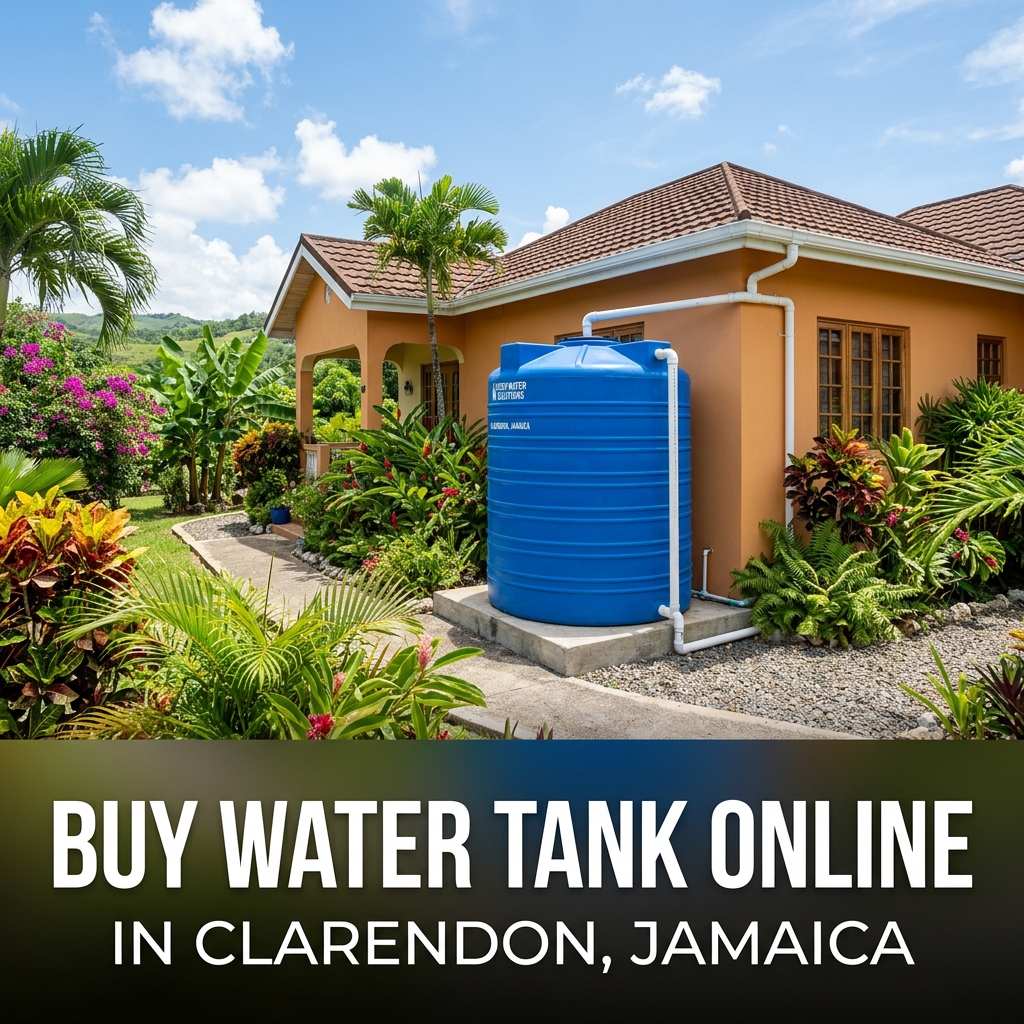 Buy Water Tank Online in Clarendon, Jamaica: Ball Park Prices by Size + Local Delivery Options