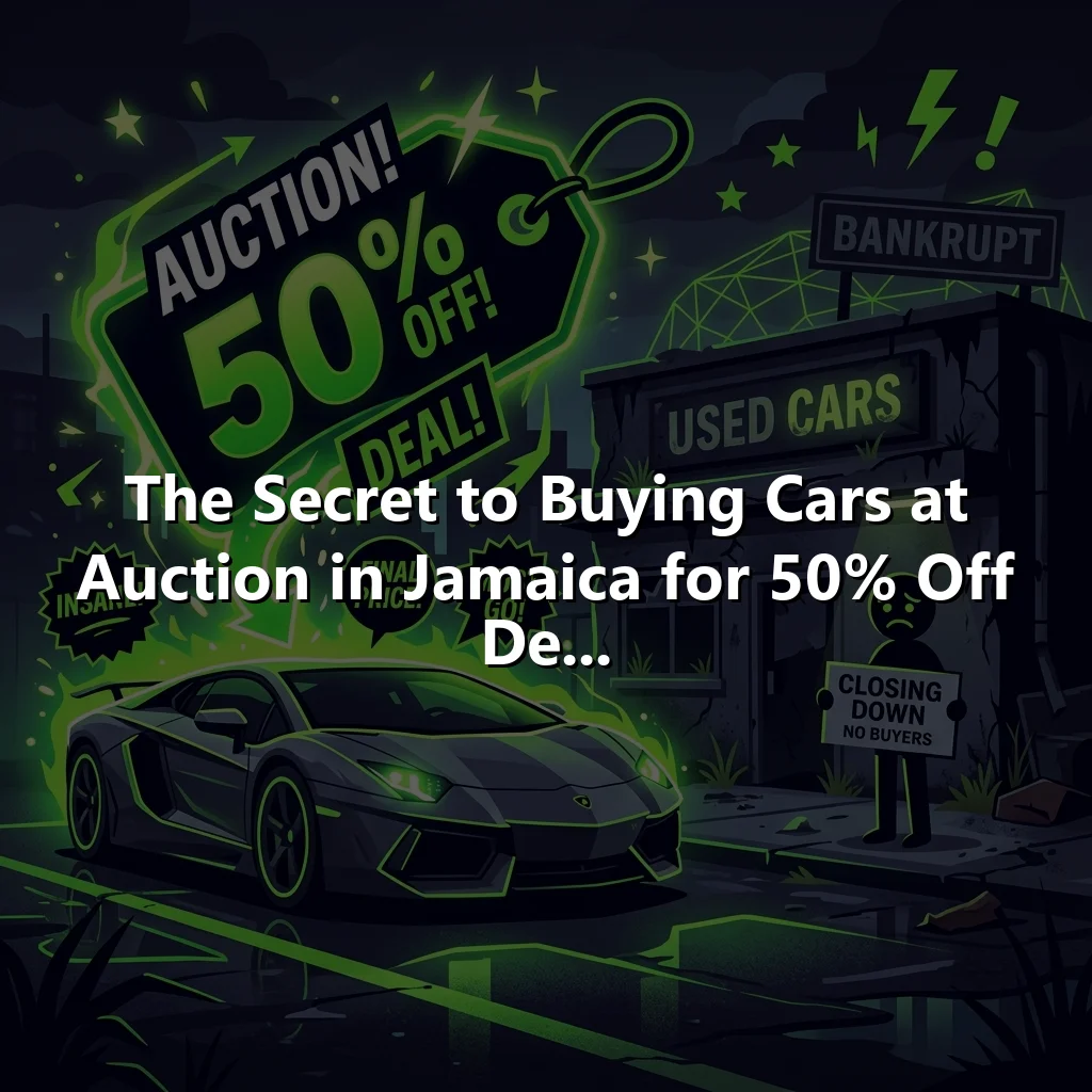 The Secret to Buying Cars at Auction in Jamaica for 50% Off De...