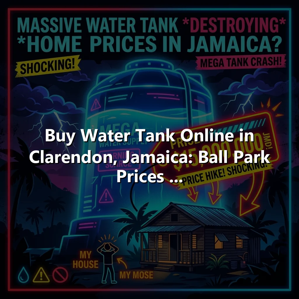 Buy Water Tank Online in Clarendon, Jamaica: Ball Park Prices ...