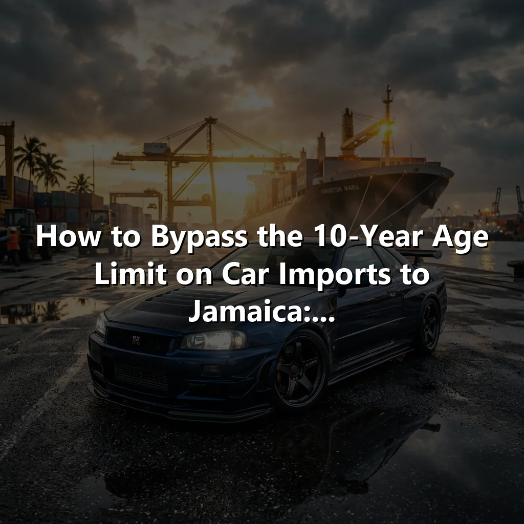 How to Bypass the 10-Year Age Limit on Car Imports to Jamaica:...