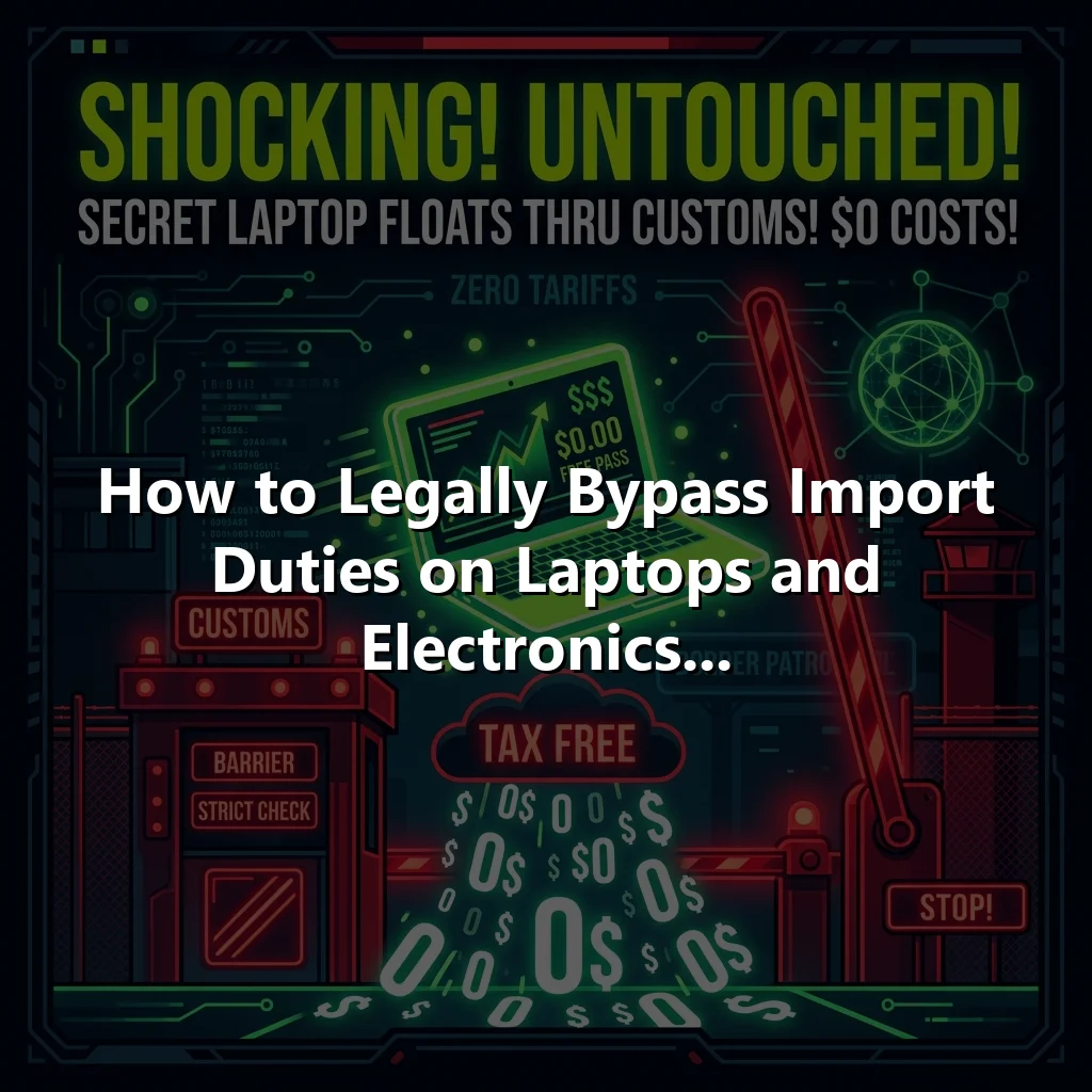 How to Legally Bypass Import Duties on Laptops and Electronics...