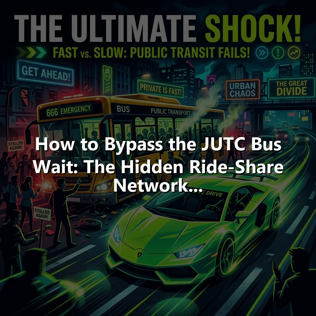 How to Bypass the JUTC Bus Wait: The Hidden Ride-Share Network...