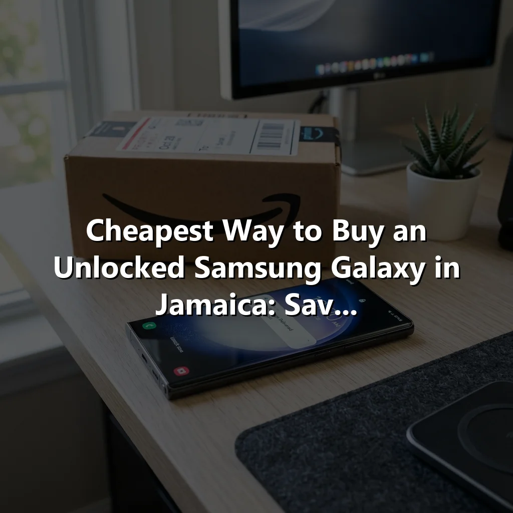 Cheapest Way to Buy an Unlocked Samsung Galaxy in Jamaica: Sav...