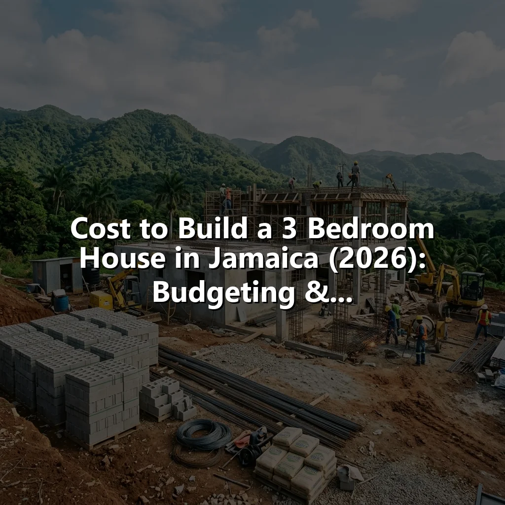 Cost to Build a 3 Bedroom House in Jamaica (2026): Budgeting &...