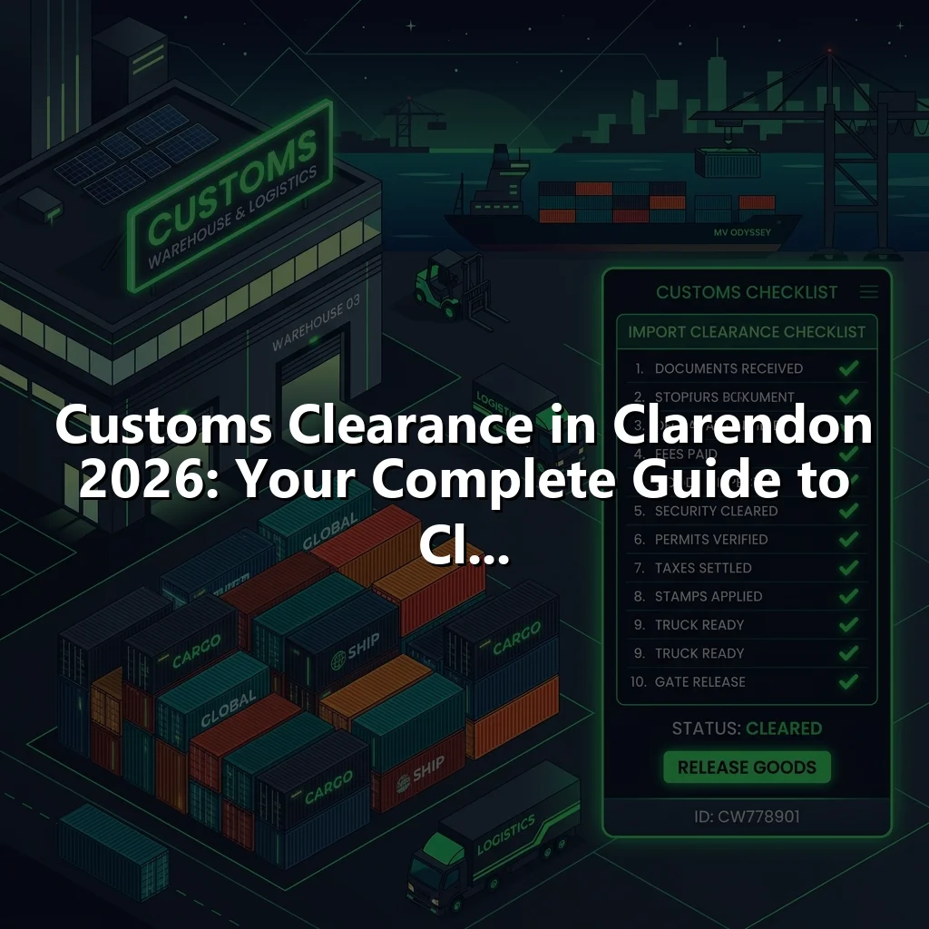 Customs Clearance in Clarendon 2026: Your Complete Guide to Cl...