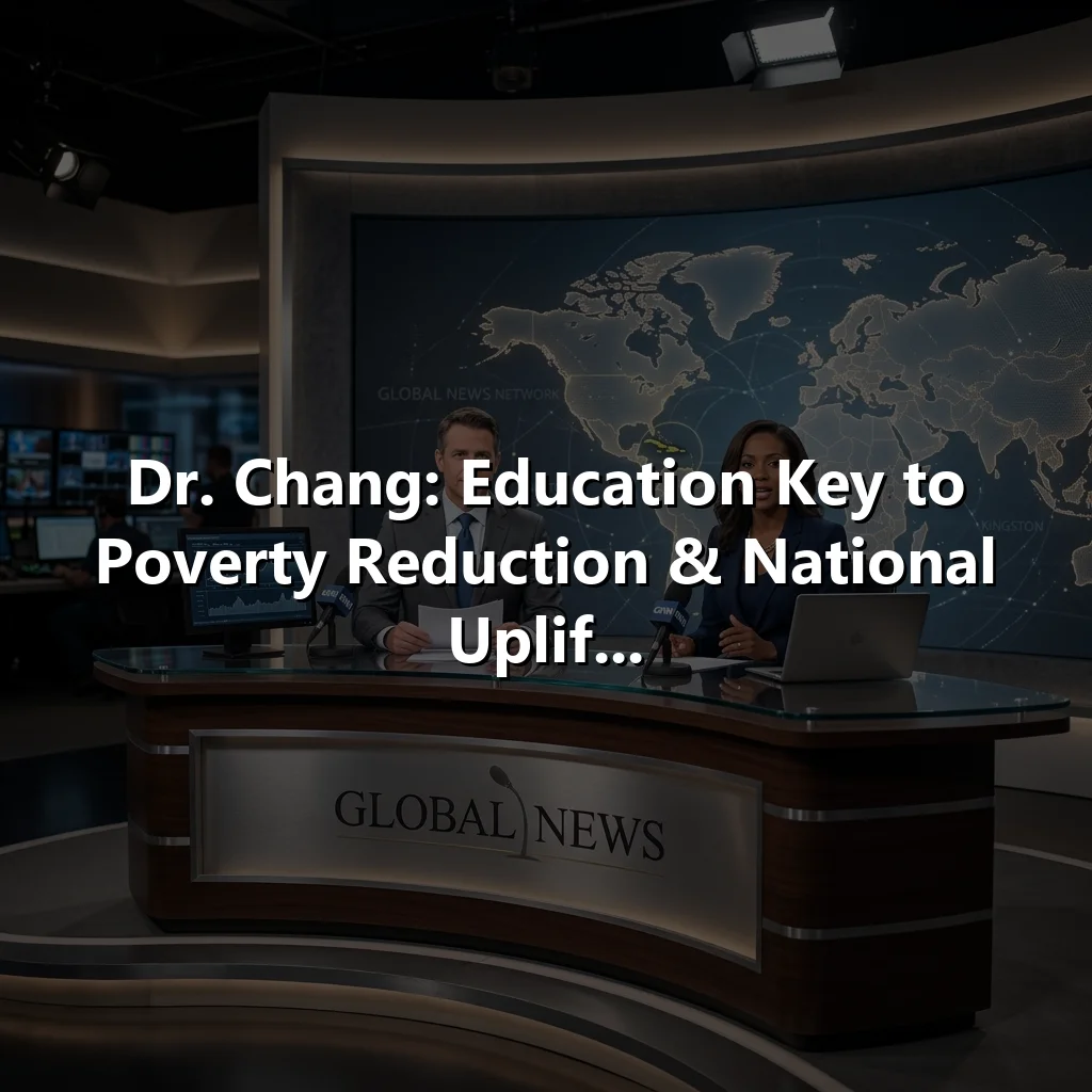 Dr. Chang: Education Key to Poverty Reduction & National Uplif...