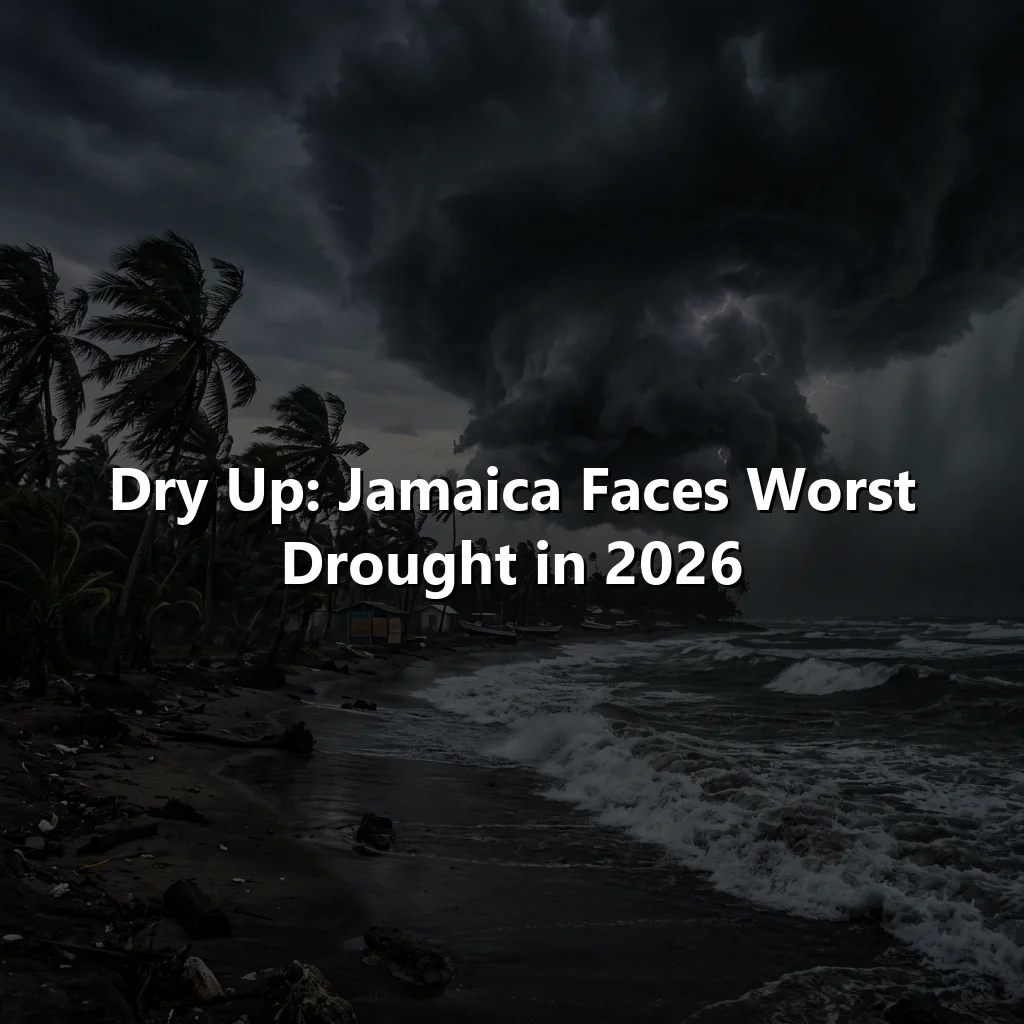Dry Up: Jamaica Faces Worst Drought in 2026