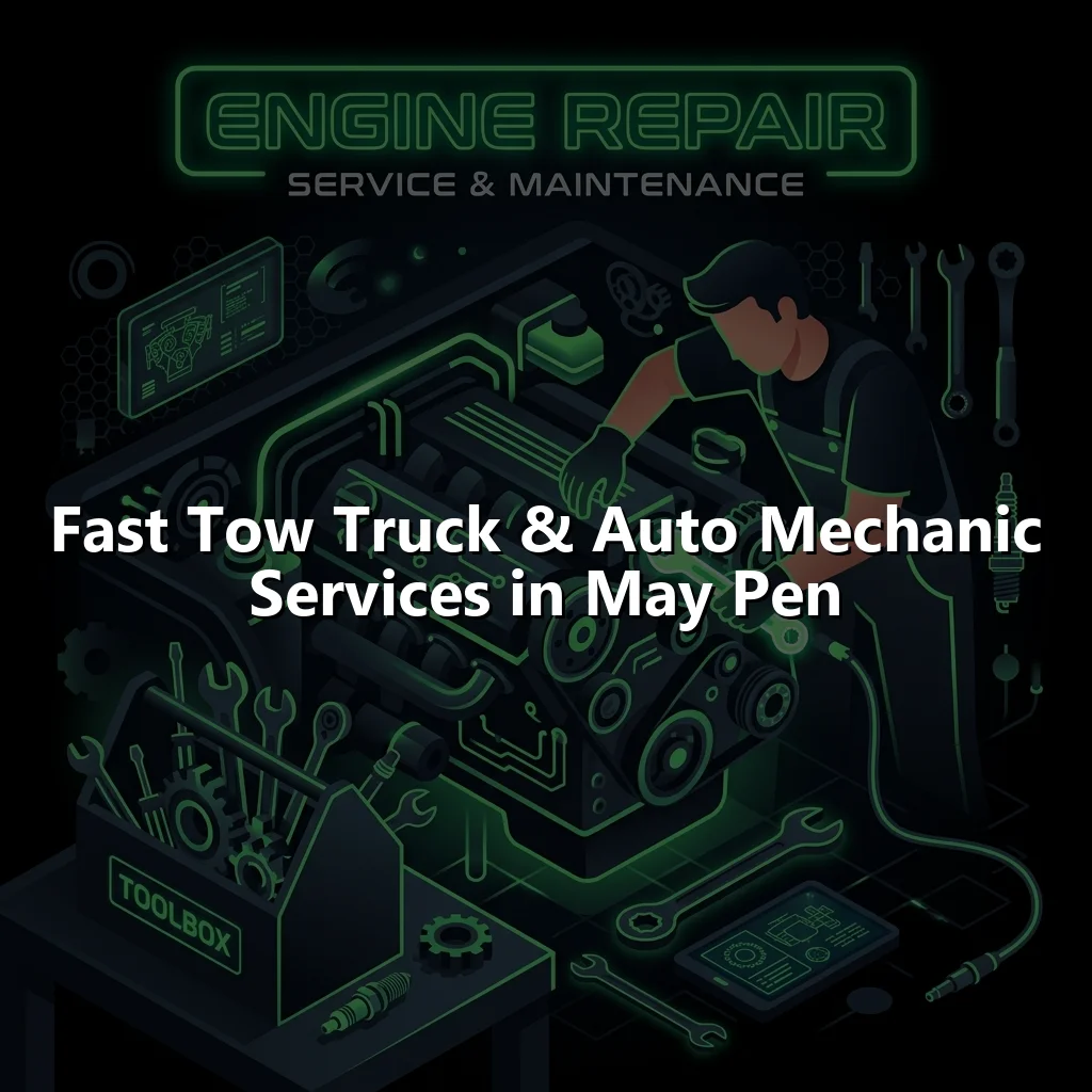 Fast Tow Truck & Auto Mechanic Services in May Pen
