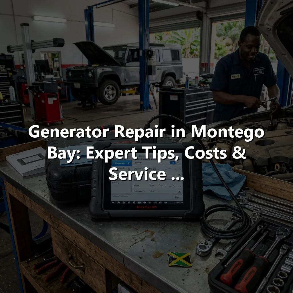 Generator Repair in Montego Bay: Expert Tips, Costs & Service ...