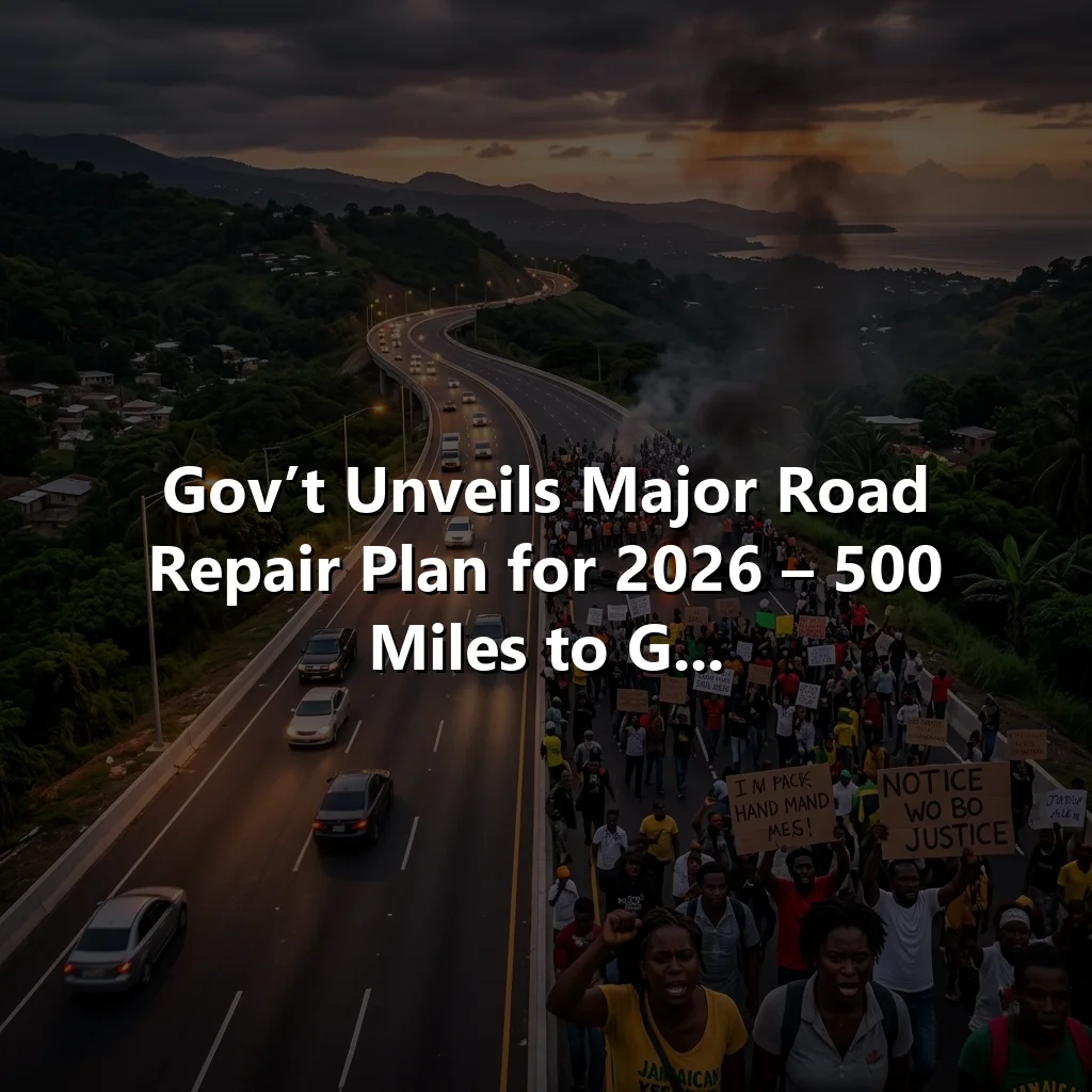 Gov’t Unveils Major Road Repair Plan for 2026 – 500 Miles to G...
