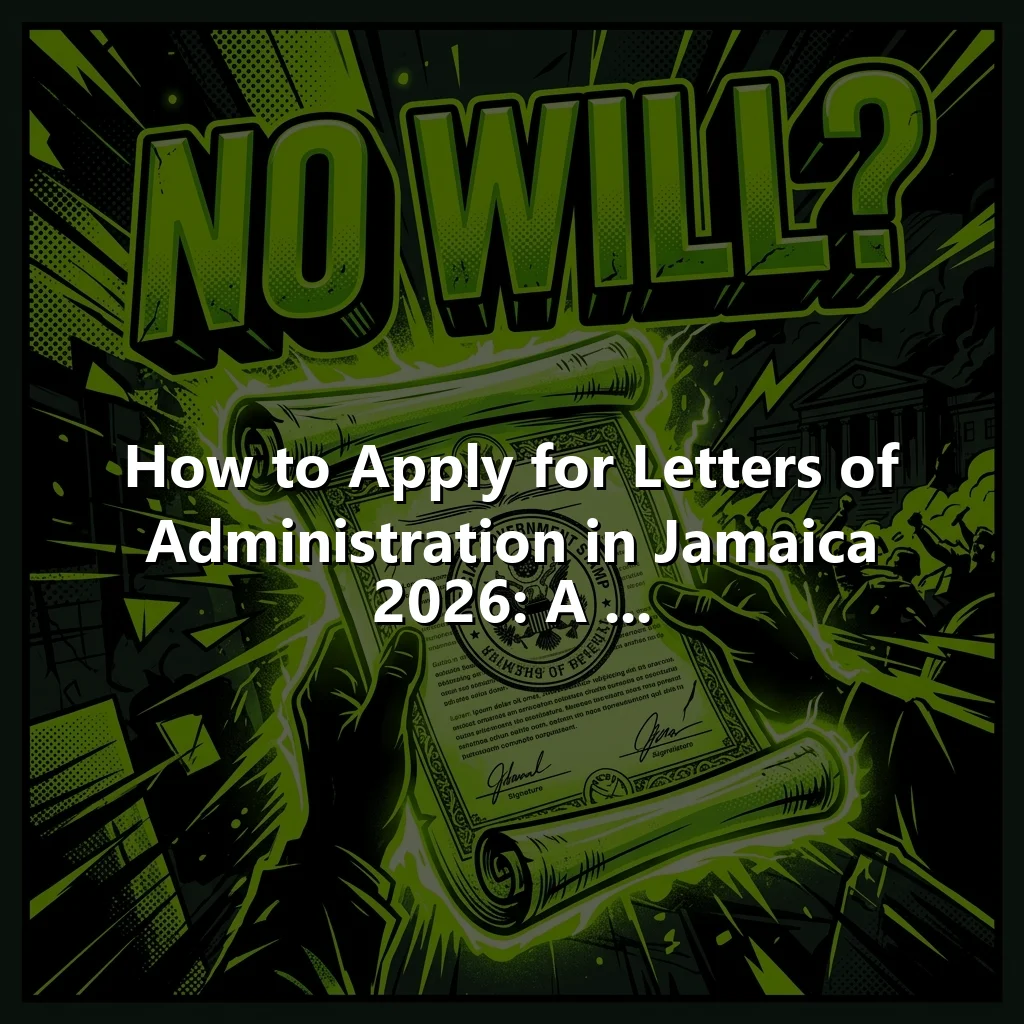 How to Apply for Letters of Administration in Jamaica 2026: A ...