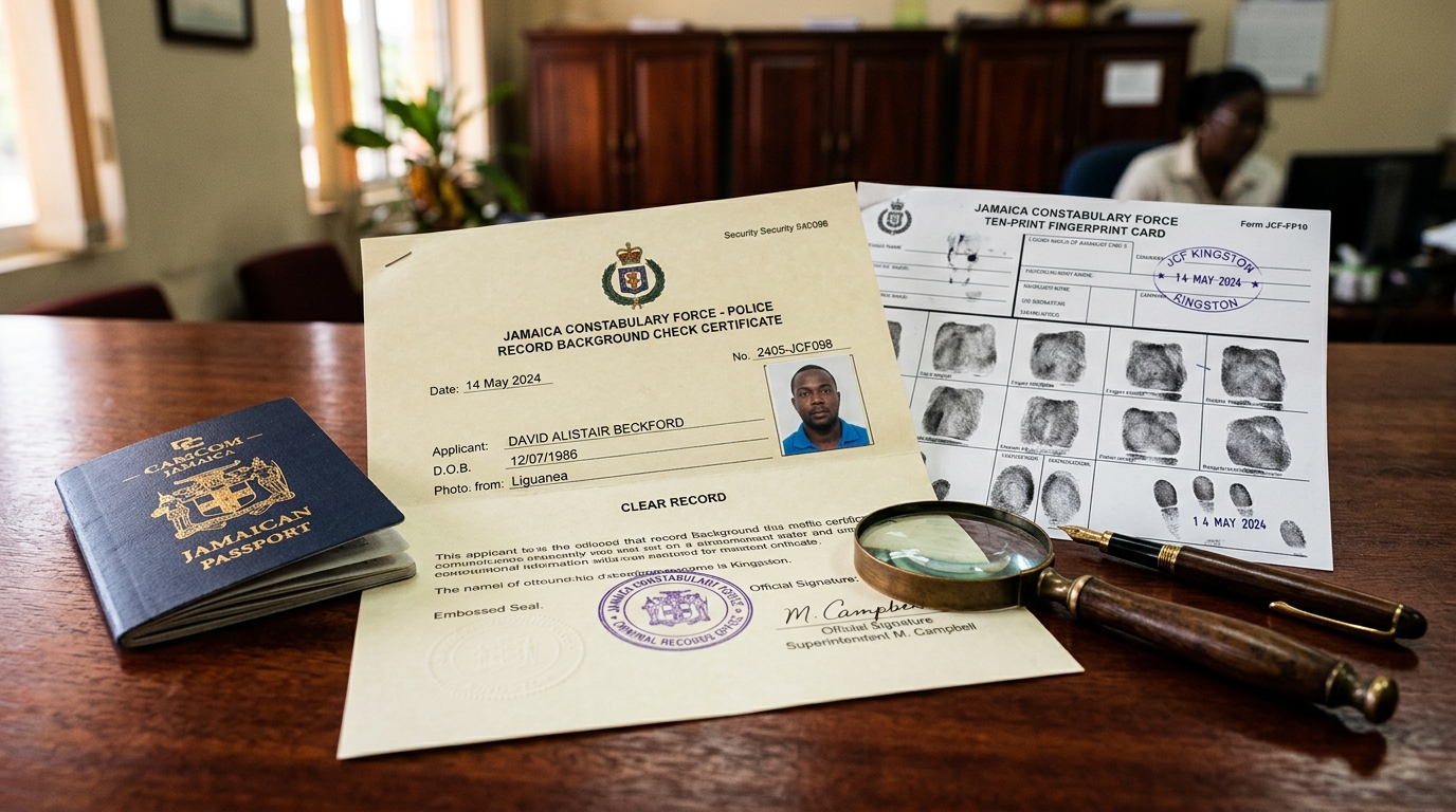 How to Get a Jamaican Police Record from Overseas (USA, UK, Canada): Complete Guide