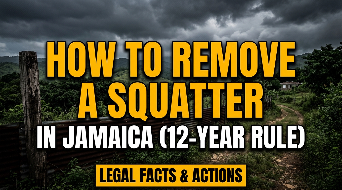 How to Remove a Squatter in Jamaica