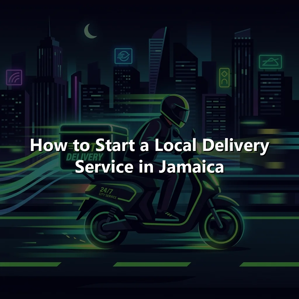 How to Start a Local Delivery Service in Jamaica