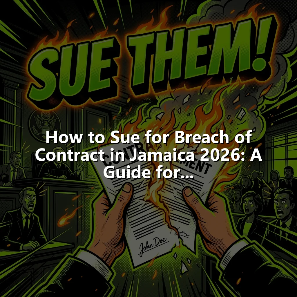 How to Sue for Breach of Contract in Jamaica 2026: A Guide for...