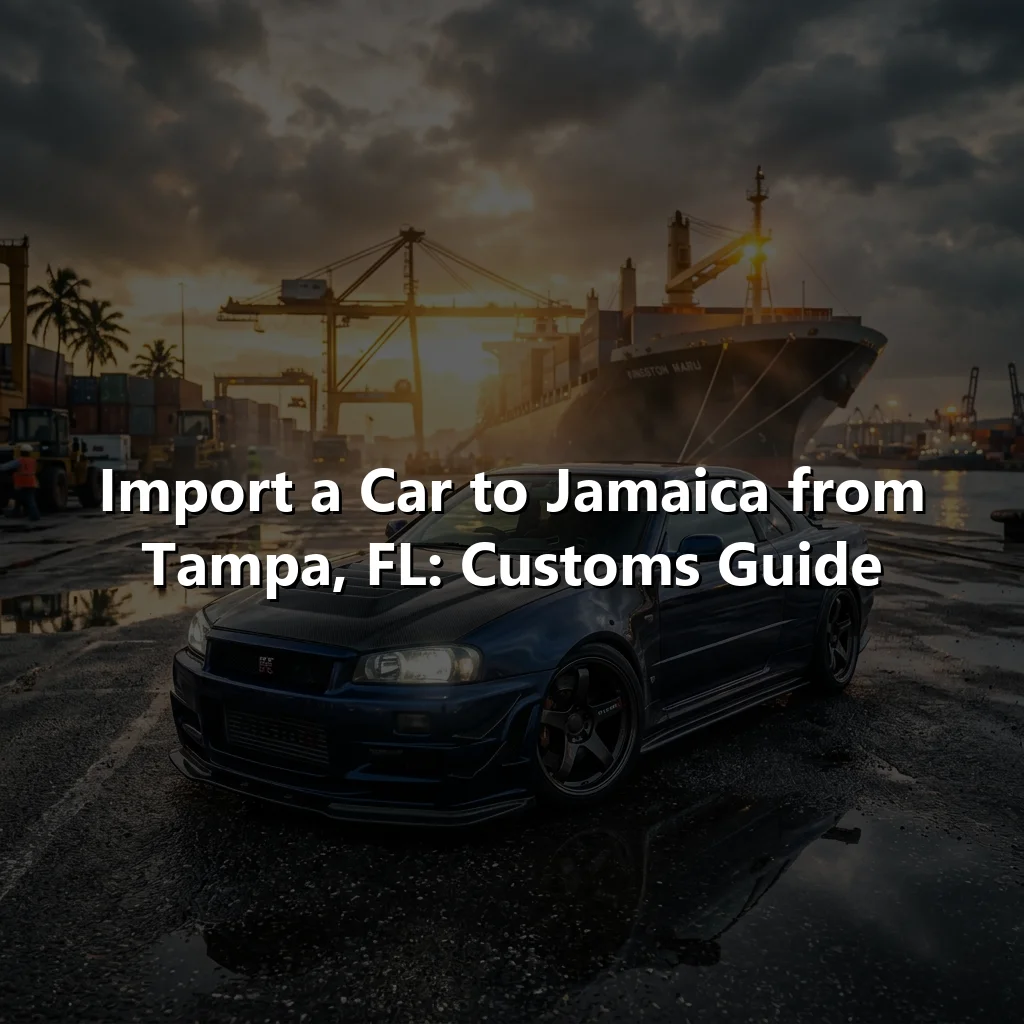Import a Car to Jamaica from Tampa, FL: Customs Guide