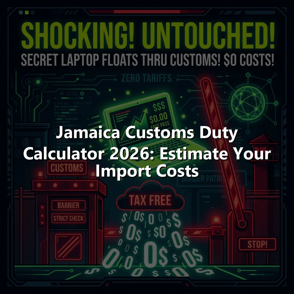 Jamaica Customs Duty Calculator 2026: Estimate Your Import Costs