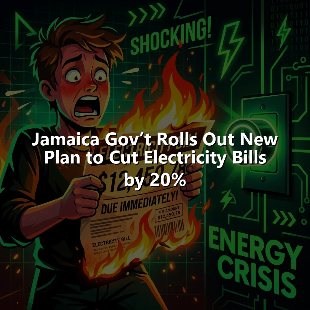 Jamaica Gov’t Rolls Out New Plan to Cut Electricity Bills by 20%