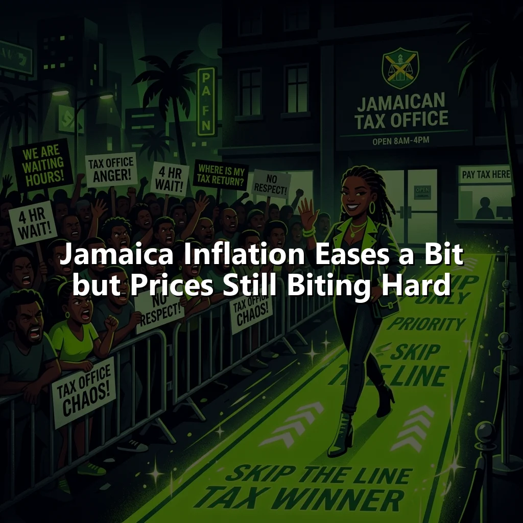 Jamaica Inflation Eases a Bit but Prices Still Biting Hard