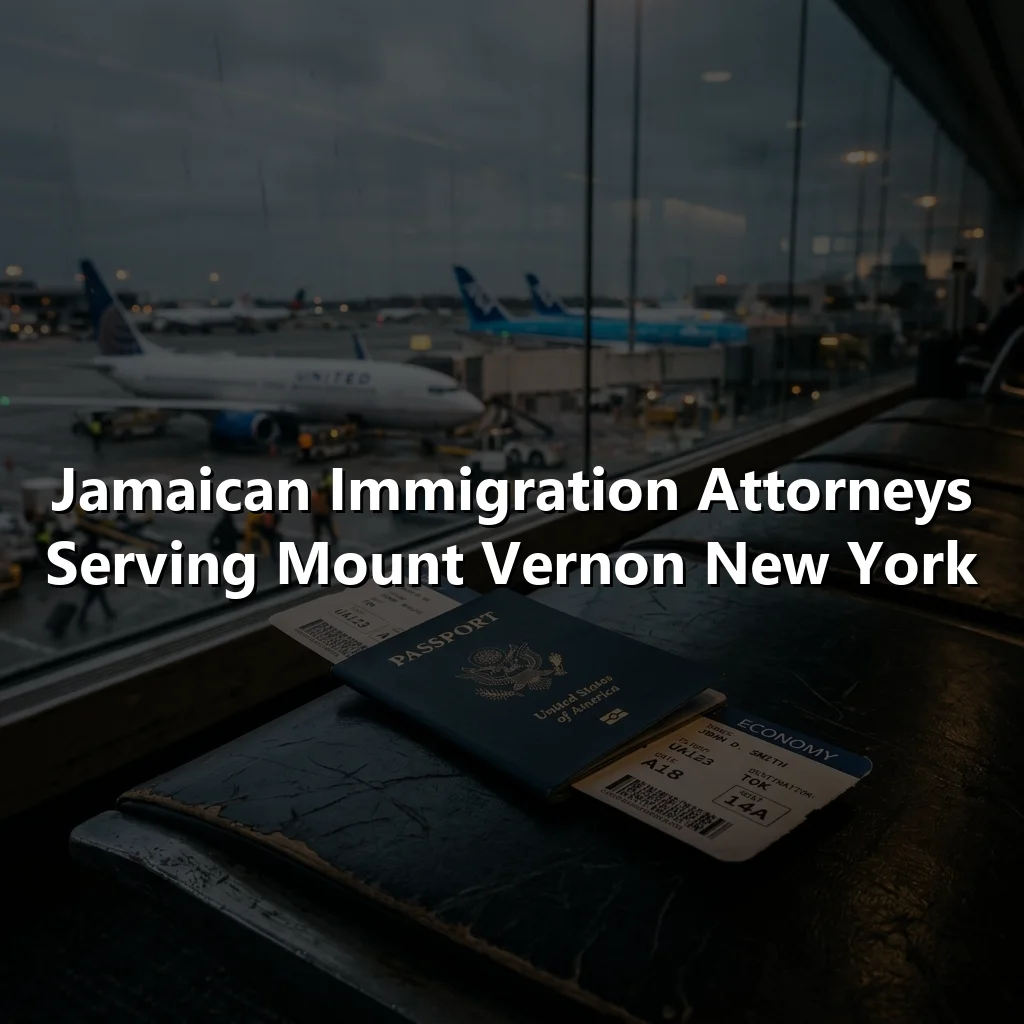 Jamaican Immigration Attorneys Serving Mount Vernon New York