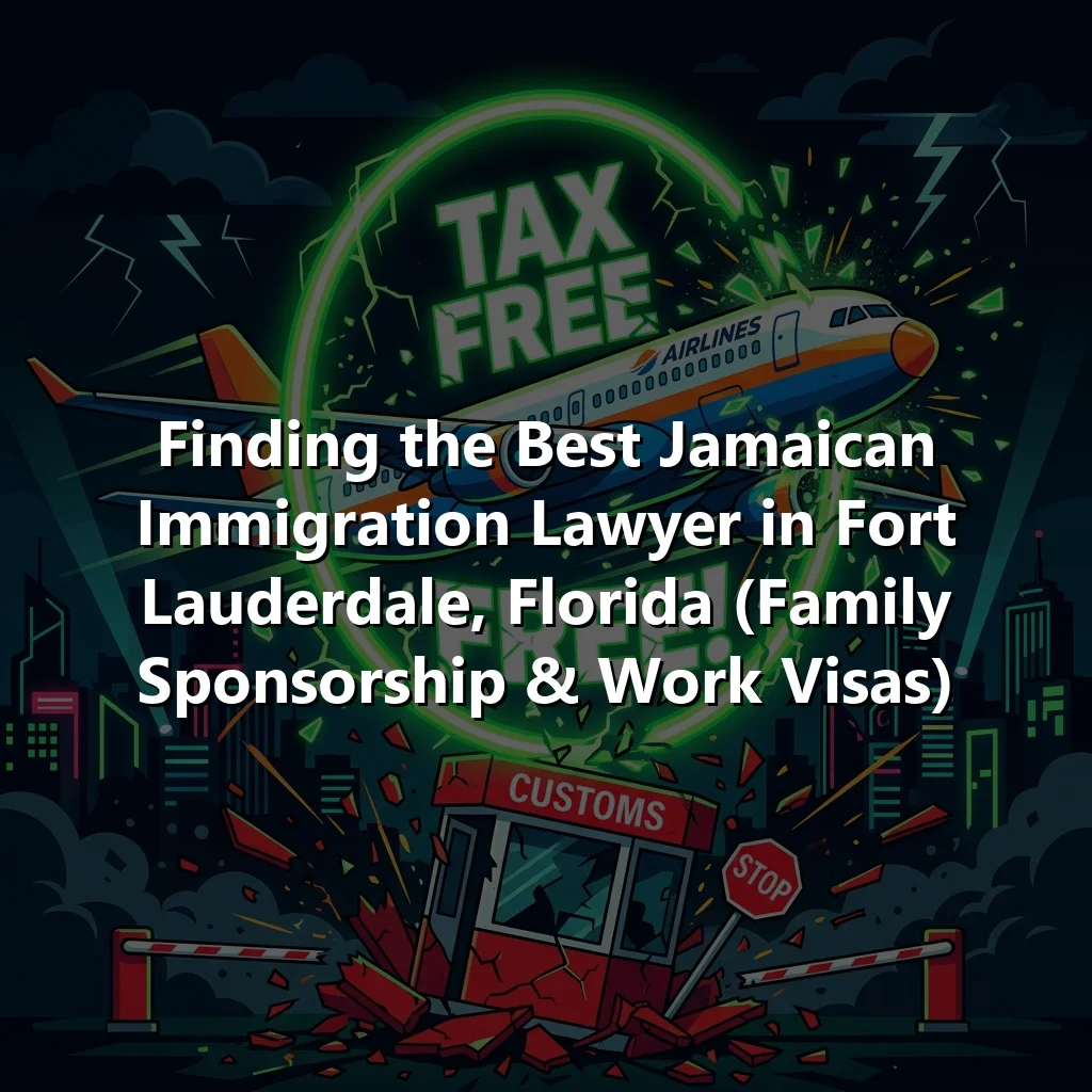 Finding the Best Jamaican Immigration Lawyer in Fort Lauderdale, Florida (Family Sponsorship & Work Visas)
