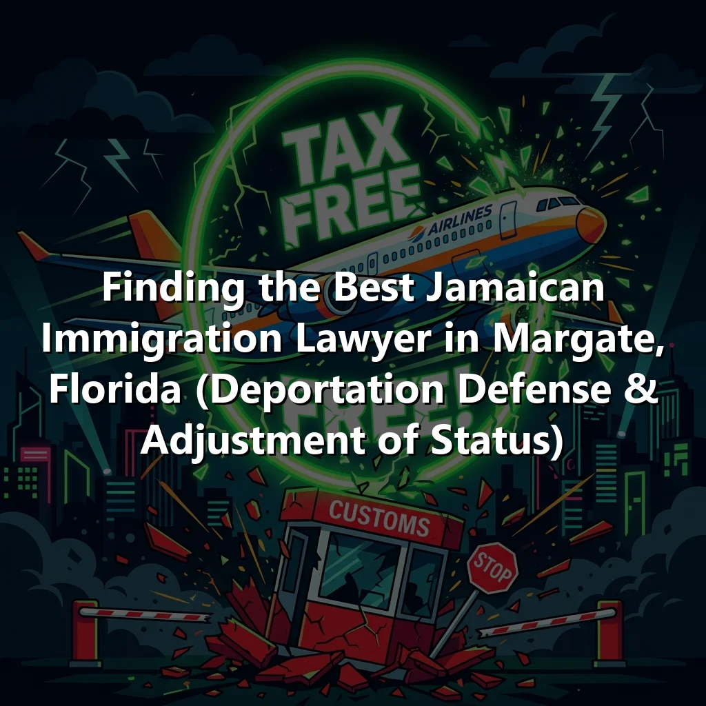 Finding the Best Jamaican Immigration Lawyer in Margate, Florida (Deportation Defense & Adjustment of Status)