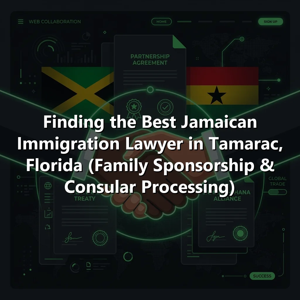Finding the Best Jamaican Immigration Lawyer in Tamarac, Florida (Family Sponsorship & Consular Processing)