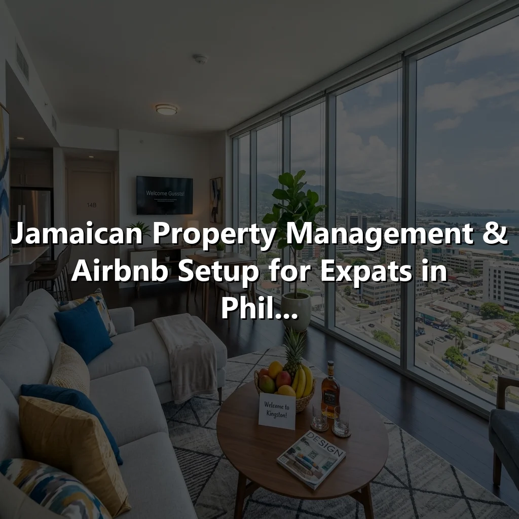 Jamaican Property Management & Airbnb Setup for Expats in Phil...