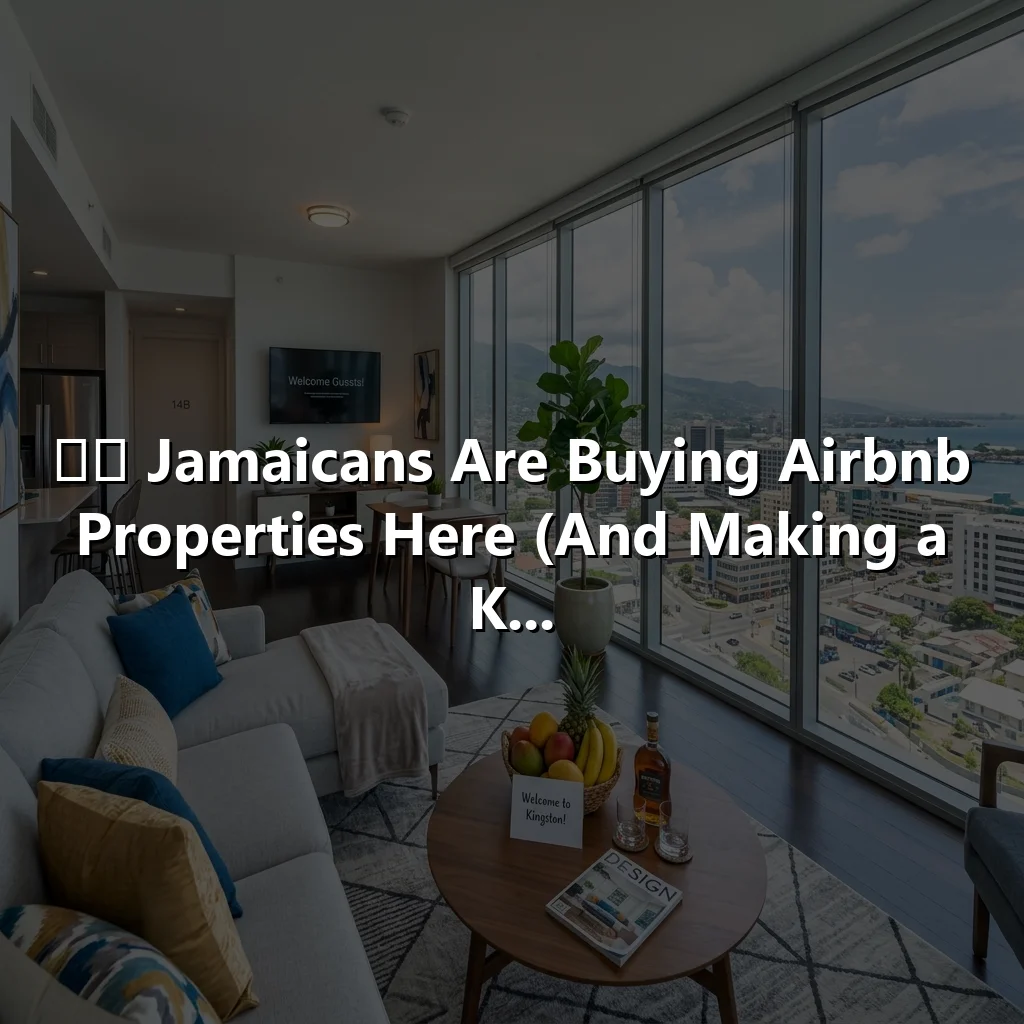 🏡💰 Jamaicans Are Buying Airbnb Properties Here (And Making a K...