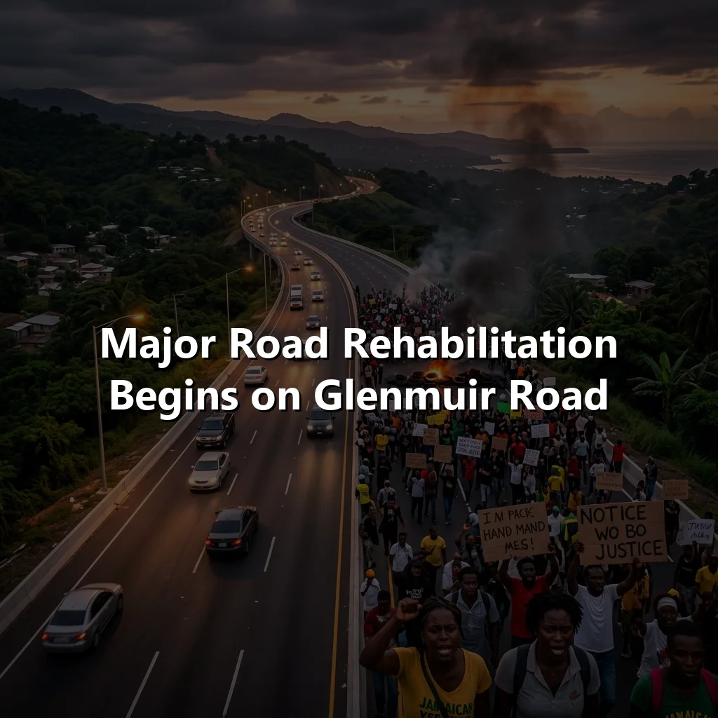 Major Road Rehabilitation Begins on Glenmuir Road