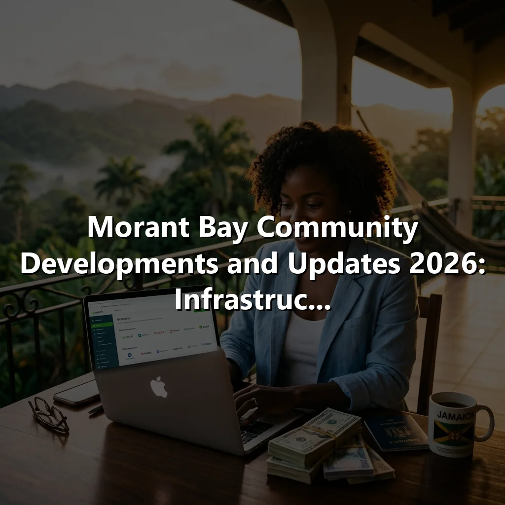 Morant Bay Community Developments and Updates 2026: Infrastruc...