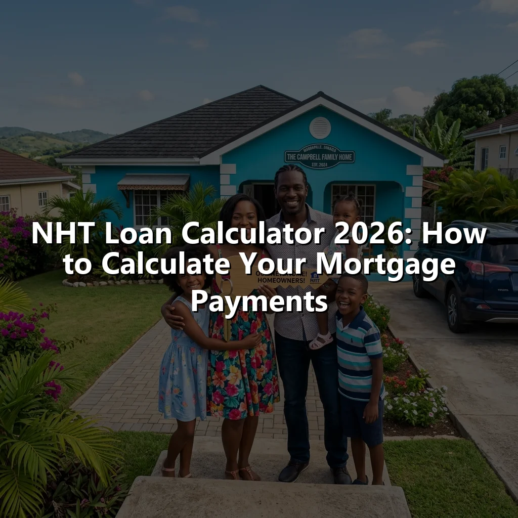 NHT Loan Calculator 2026: How to Calculate Your Mortgage Payments