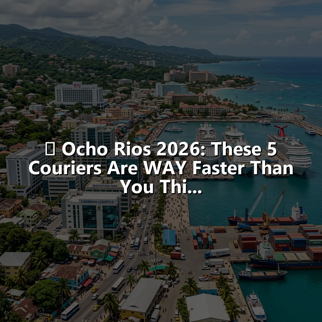 🚨 Ocho Rios 2026: These 5 Couriers Are WAY Faster Than You Thi...
