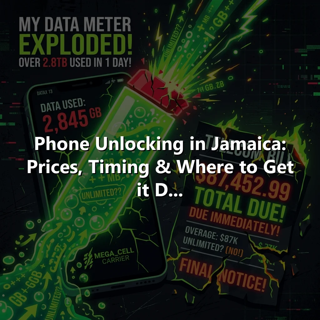Phone Unlocking in Jamaica: Prices, Timing & Where to Get it D...