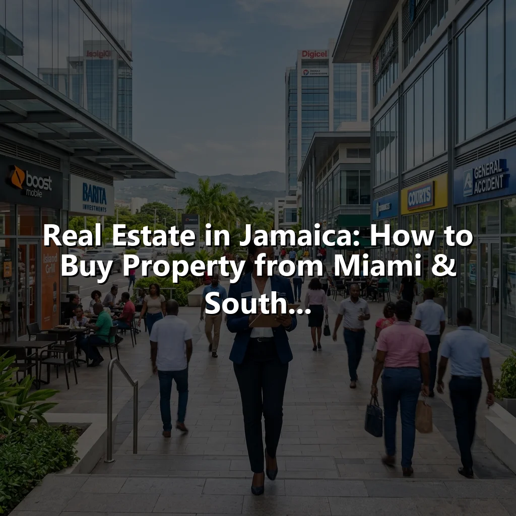 Real Estate in Jamaica: How to Buy Property from Miami & South...