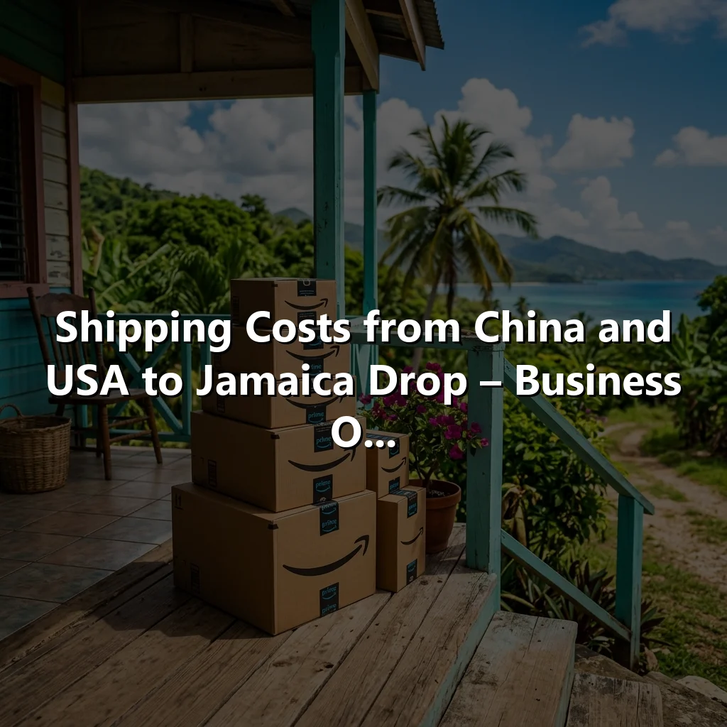Shipping Costs from China and USA to Jamaica Drop – Business O...