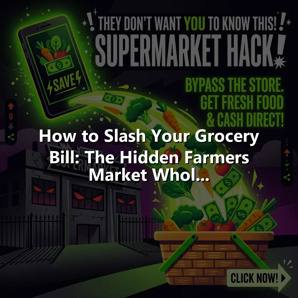 How to Slash Your Grocery Bill: The Hidden Farmers Market Whol...