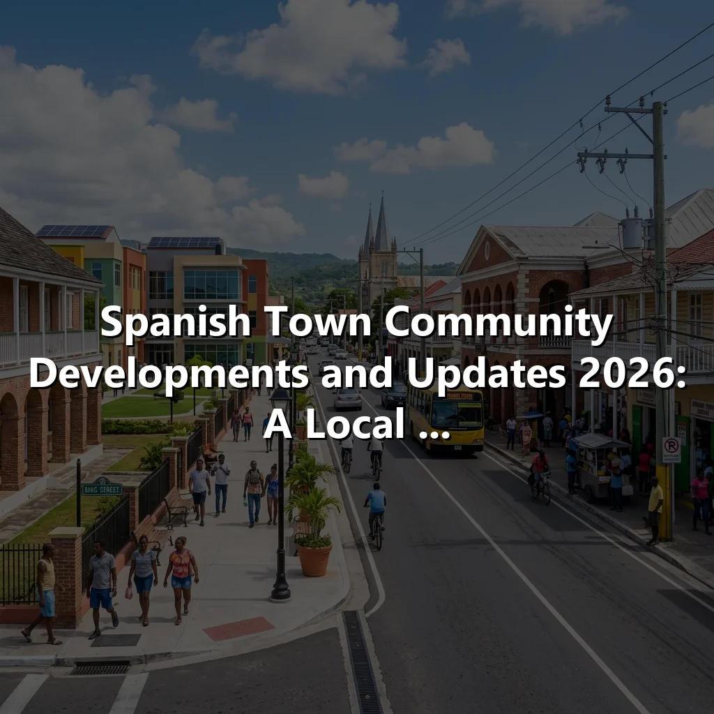 Spanish Town Community Developments and Updates 2026: A Local ...