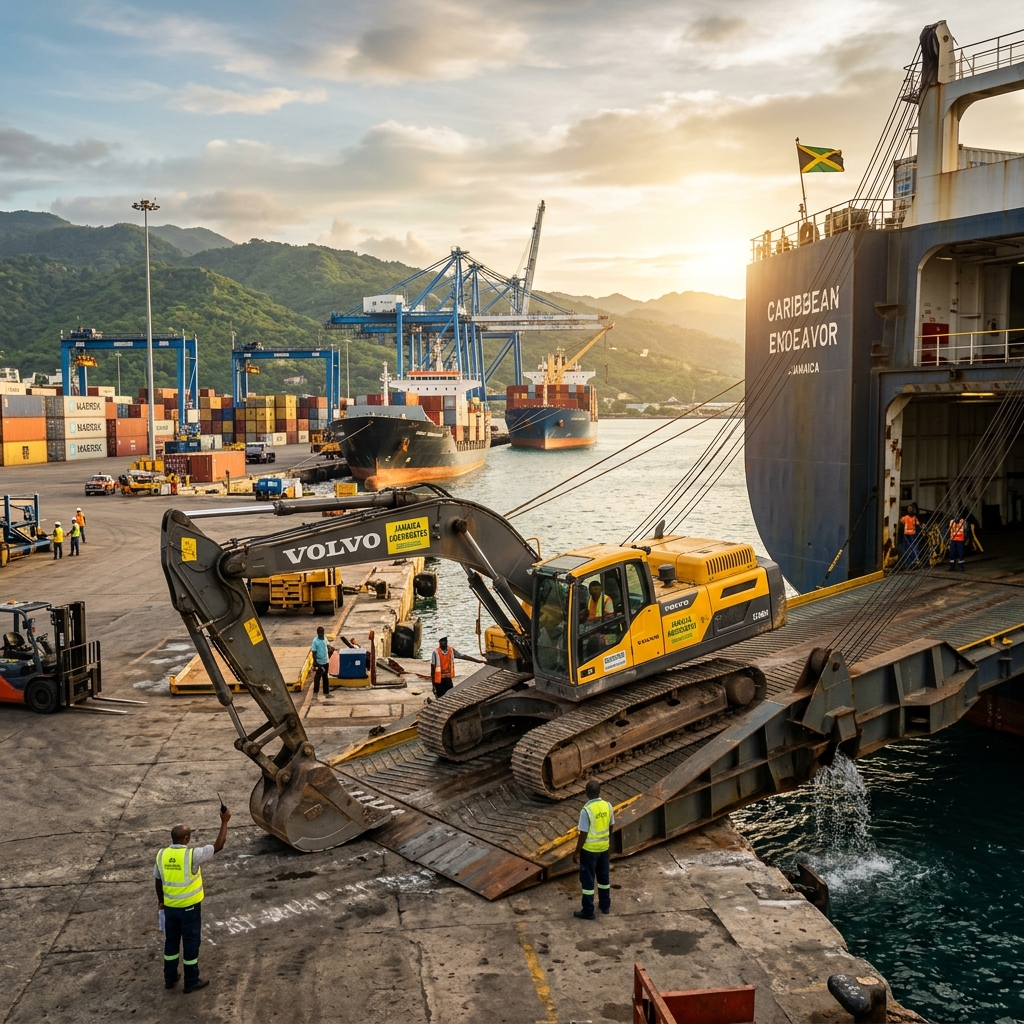Importing Heavy Machinery from Asia to Jamaica: The Ultimate Guide