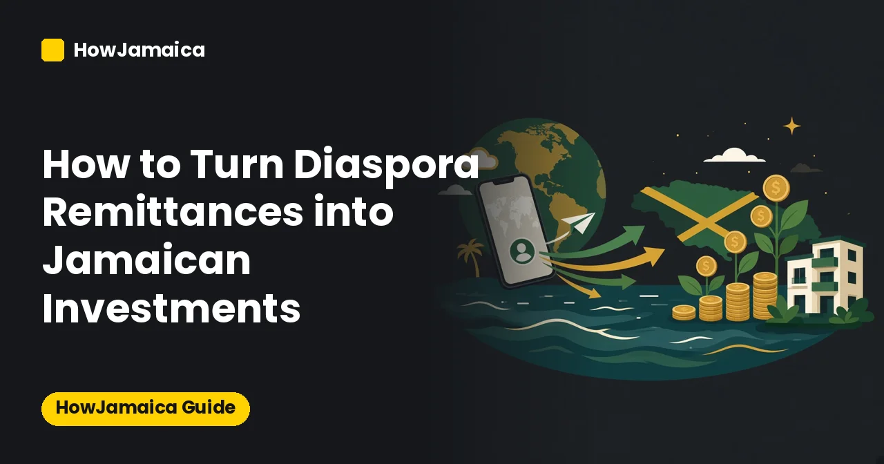 How to Turn Diaspora Remittances into Jamaican Investments