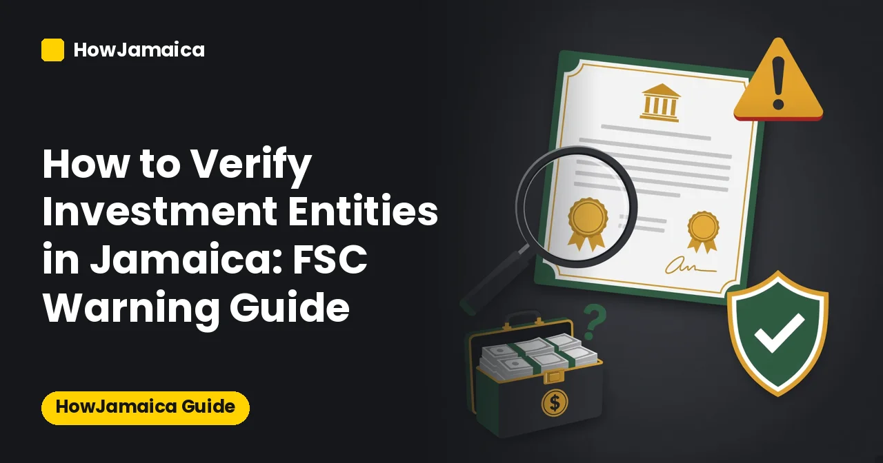 How to Verify Investment Entities in Jamaica: FSC Warning Guide